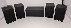 Monoprice #10565 5.1-Channel Home Theater System Surround & Center Speakers (5) - Afbeelding 1 van 9