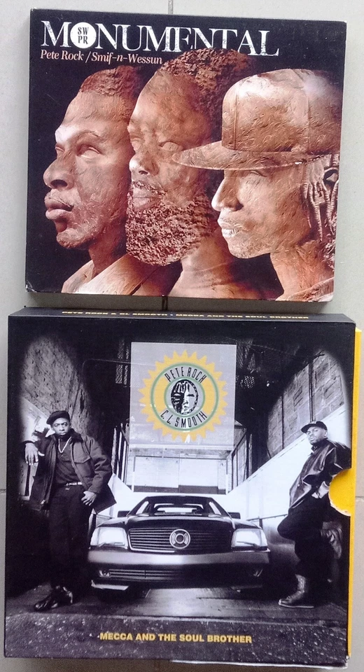 PETE ROCK & CL SMOOTH.  SMIF-N-WESSUN. LOT 2 CD HIP HOP - Photo 1/2