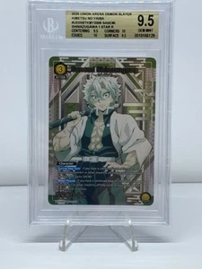 Sanemi Shinazugawa Demon Slayer UA01NC/KMY-2-006 Union Arena Card/B2 BGS 9.5 - Picture 1 of 2