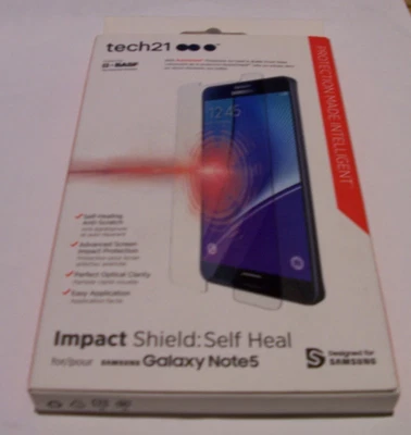 Tech21 Samsung Galaxy Note 5 Impact Shield Self Heal Screen Protector - Image 1 of 4
