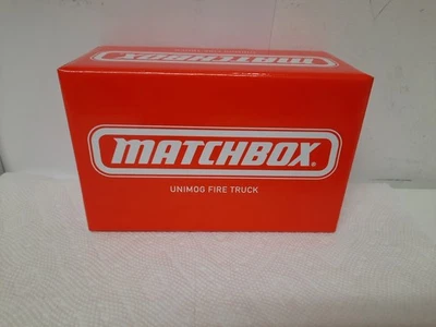 Matchbox коллекционеров Mercedes-Benz Umimog пожарной машины - новый и запечатанный в коробке.  - Изображение 1 из 4