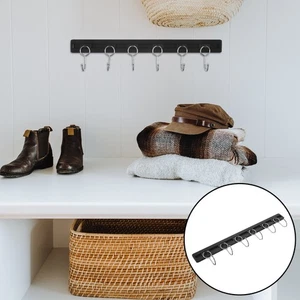  Gancho extraíble con riel deslizante ganchos para sombrero para armario colgar ropa percha telescópica - Imagen 1 de 12