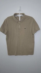 Lacoste Poloshirt Herren XL Slim Fit Braun Kurzarm - Bild 1 von 10