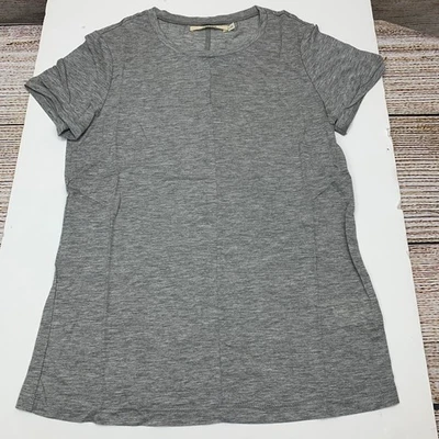 Top túnica tejida gris manga corta marca J para mujer XS hecho en EE. UU. Foto 1 de 4