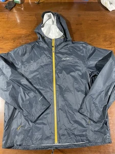 Eddie Bauer Jacke Erwachsene 2xL Blau Full Zip Rippac Pro Regenmantel Freizeit Herren - Bild 1 von 8
