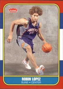 2008-09 Fleer 1986-87 Rookies #86R176 Robin Lopez - BSK - Picture 1 of 2