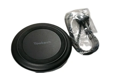 Yootech Wireless Charging Pad  10W Fast Charger for iPhone & Samsung- open box - Image 1 of 3