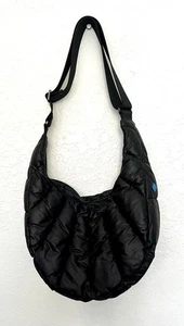 COLUMBIA Nylon Quilted Puffer Black Adjustable Shoulder/Crossbody Black NWOT - Picture 1 of 14