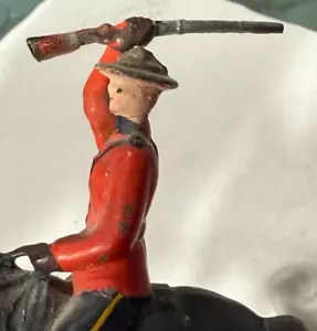 Royal Canadian Mounted Police Toy on Horseback Rare! Made Britains Ltd. England! - Picture 1 of 9
