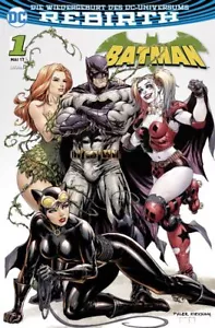 BATMAN REBIRTH (2017) tedesco da #1 + lim. Variant's + Special's - Foto 1 di 163