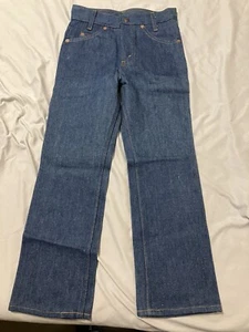 LEVIS Saddleman Boot Jeans Vintage ORANGE TAB Boys 316-0613 Reg Size 8 -NEW- - Picture 1 of 9