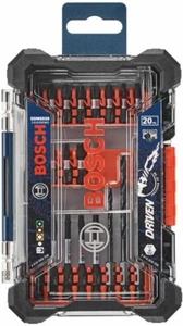Bosch DDMSD20 Tornillo de Impacto Accionado y Brocas Juego de Estuche Personalizado 20 piezas (Z3) - Imagen 1 de 2