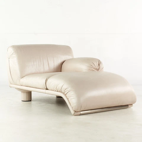 Carlo Bartoli Rossi di Albizzate Mid Century Chaise Lounge Cover