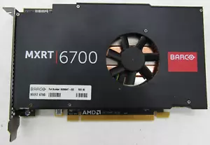 AMD BARCO MXRT 6700 4-port DP 1.4 PCI-E x16 Graphics Video Card GPU - Picture 1 of 4
