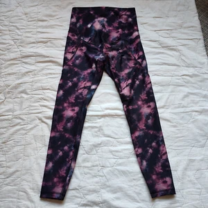 Old Navy Powersoft Damen-Leggings Größe S Batik hoher Bund Yoga Übung neu ohne Etikett - Bild 1 von 8