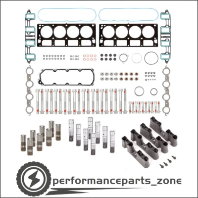 fit GM 6.2 AFM Lifter Replacement Kit Head Gasket Set Head Bolts Lifters Guides - Image 1 of 4