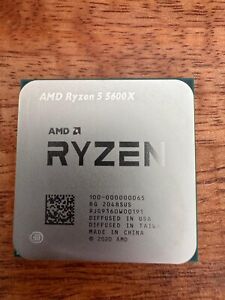 AMD Ryzen 5 5600X Desktop-Prozessor (4,6GHz, 6 Kerne, Sockel AM4) Tray -...