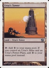 Urza's Tower 8th Edition HEAVILY PLD Land Uncommon MAGIC GATHERING CARD ABUGames