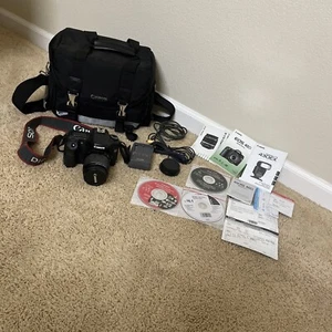 Canon EOS 40D Digital SLR Camera/Sigma 18-200mm Zoom Lens Bag And Charger - Picture 1 of 9