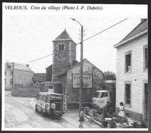 1980 -- BELGIQUE . VELROUX . VUE DU VILLLAGE . 4A708 - Foto 1 di 1