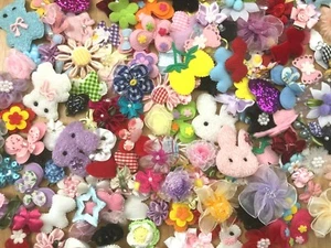 Lotto di 50 pz toppe con applique ricamate cucite su fai da te arti e mestieri, capelli - Foto 1 di 11