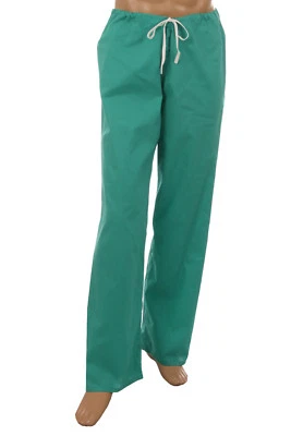 Ropa Médica Unisex Médica Médico Enfermera Reversible Uniforme Pantalones Exfoliantes XS-3XL Foto 1 de 2