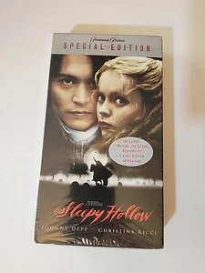 Sleepy Hollow (VHS, 2000) Johnny Depp Christina Ricci Horror Thriller Paramount - Imagen 1 de 2