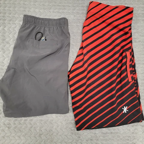 Detroit Red Wings Boardshorts Swim Trunks Men’s Size 34 Red/ Fort Isle Large Cover