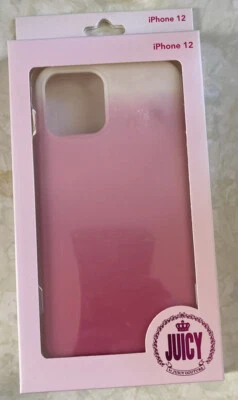Funda JUICY COUTURE iPhone 12 Lujo Rosa Ombre Nueva en Caja Nueva Foto 1 de 2