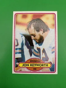 1980 Topps Jon Keyworth Denver Broncos #22 - Picture 1 of 2