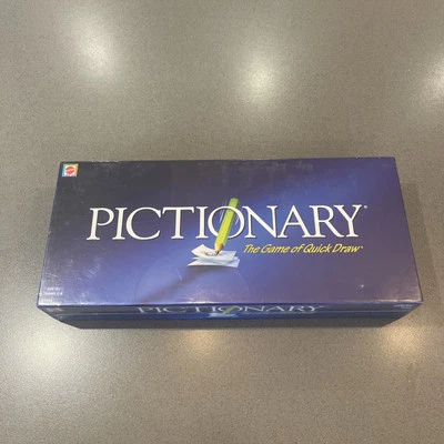 Pictionary Board Game 2006 Mattel Games Factory Sealed Brand New Free Fast Post  - Image 1 of 4