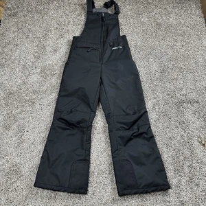 Arctix Snow Bib Pants Youth Medium Black Insulated Waterproof Ski Winter Kidcore - Picture 1 of 12