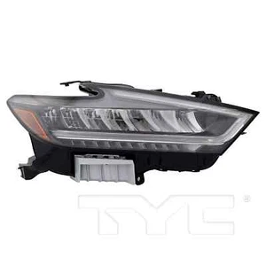 TYC CAPA Right LED Headlight For Nissan Maxima Black 2022-2023 Models - Picture 1 of 4