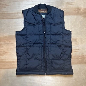 Walls Authentic Ranch Wear Youth Puffer Vest Black Size Youth 10/12 - Picture 1 of 4
