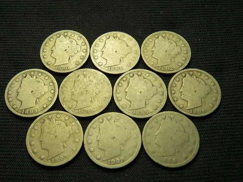 1890  1891  1892  1893  1894  1895  1896  1897  1898  1899  Liberty V Nickel #2 Cover