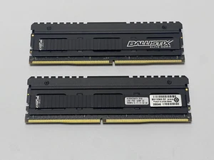Crucial 32GB (2x 16GB) PC4-21300 DDR4-2666MHZ NON-ECC RAM, BLE8G4D26AFEA.16FAD - Picture 1 of 2