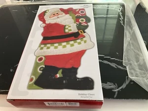 Fitz and Floyd Christmas Santa Claus Shaped Tray "Holiday Cheer" 2008 - Picture 1 of 9