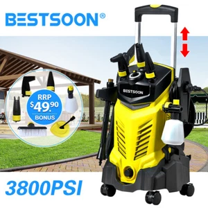 Bestsoon 3800PSI High Pressure Washer Cleaner Electric Water Gurney Hose - Picture 1 of 12