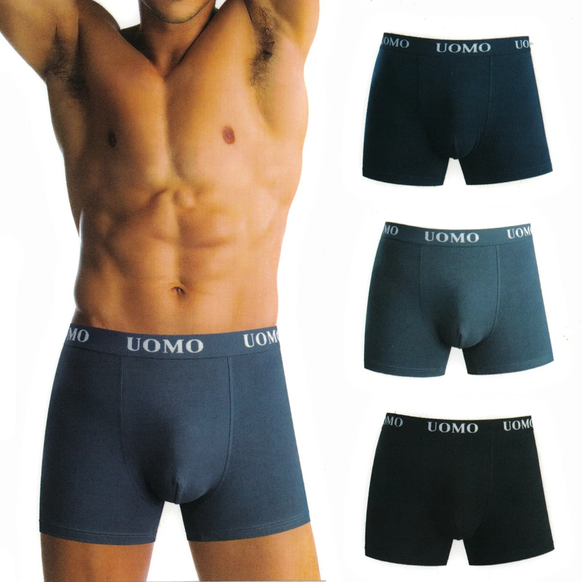 Intimo Da Uomo Boxer In Cotone Taglia 4 ° | Acquisti Online Su - Foto 2