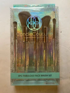 Juego de 5 brochas de maquillaje facial Candy Couture, brillo de hielo - Imagen 1 de 2