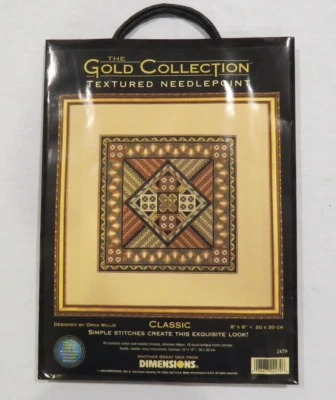 Dimensiones Colección DORADO "CLÁSICO" Kit de Aguja Texturizada 2479 ¡NUEVO!! Foto 1 de 4