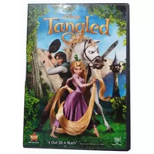 Tangled Walt Disney's DVD 2011 Mandy Moore Rachael Leigh Cook - Foto 1 di 1