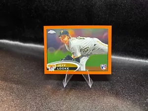 2012 Topps Chrome - Orange Refractor #176 Jeff Locke (RC) - Picture 1 of 2