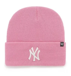 NWT! 47 Brand MLB New York Yankees Rose Pink Beanie Cuff Winter Hat OSFA - Bild 1 von 2