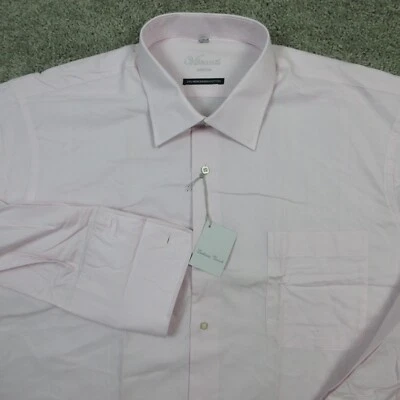 Camisa Visconti Uomo Para Hombre 3XL 19 34/35 Rosa Geométrica Puño Francés Vestido Abotonado Foto 1 de 4