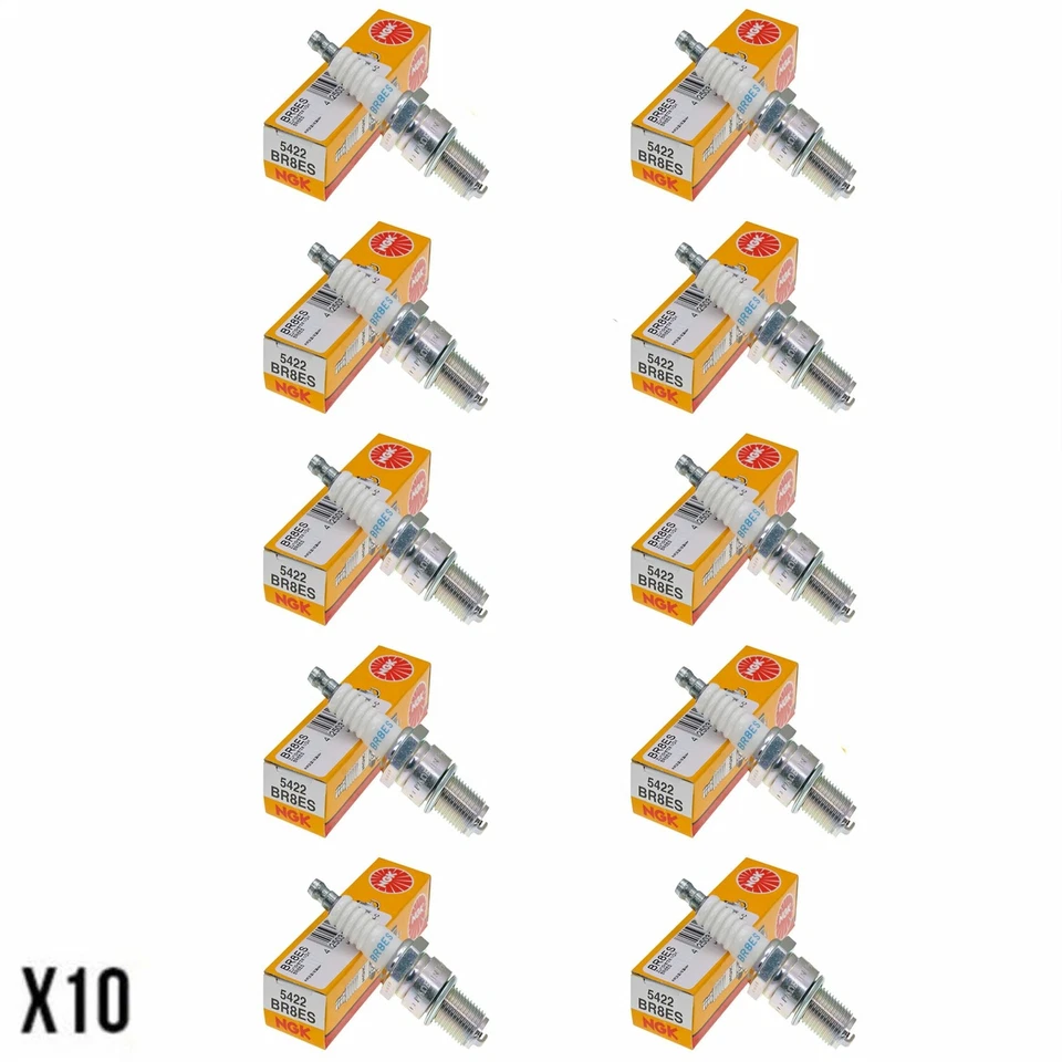Genuine NGK 5422 Spark Plugs Pack of 10 Gas Gas EC 300 2010 — 第 1/1 张图片