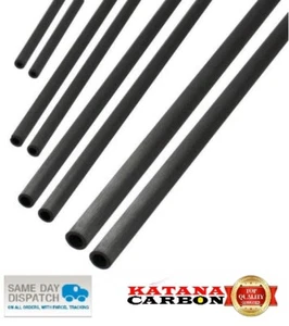 UD 1 x OD 8 mm x ID 6 mm x 500 mm (0,5 M) Premium 100 % Kohlefaser Rohr pultrudiert - Bild 1 von 1