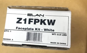 Kit de placa frontal Elan Z1FPKW - blanco - Imagen 1 de 1