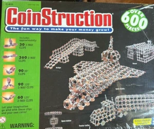 CoinStruction Coin Building Game/Puzzle/Kit EI-4025 Over 600 Pieces - Picture 1 of 3