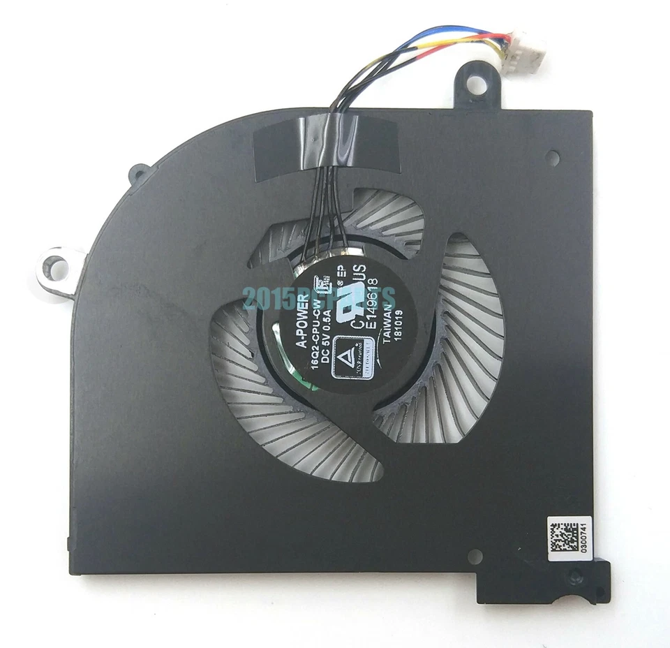 Genuine New MSI GS65 Stealth GS65VR MS-16Q2 CPU Cooling Fan 16Q2-CPU-CW - Image 1 of 3